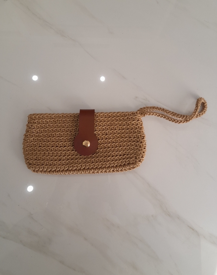 کیف دستی مکرومه